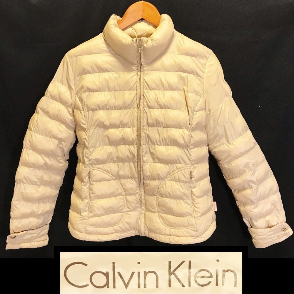 women - Calvin Klein Packable Puff Jacket - Size Medium - only $45 obo